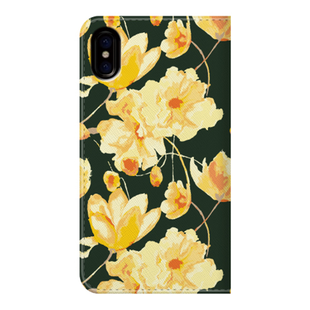 【iPhoneXS/X ケース】手帳型ケース (flower shower)goods_nameサブ画像