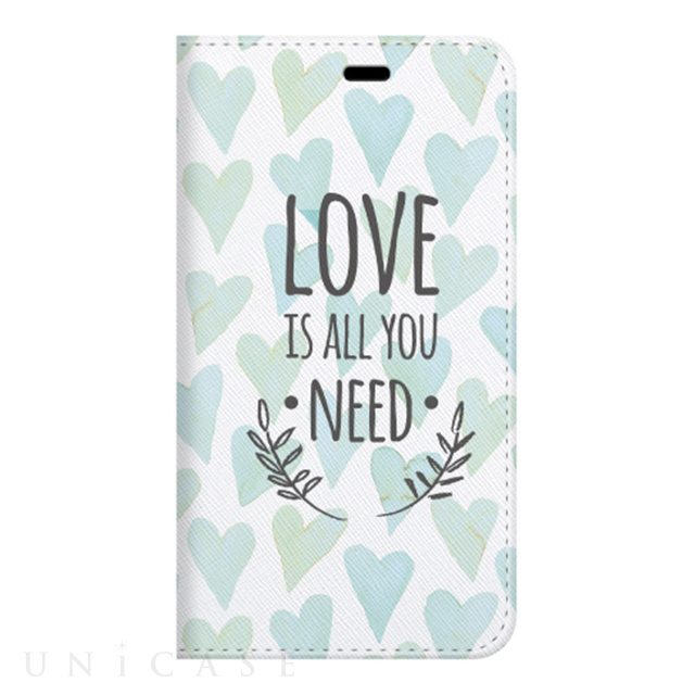 【iPhoneXS/X ケース】手帳型ケース (LOVE IS ALL YOU NEED 2)