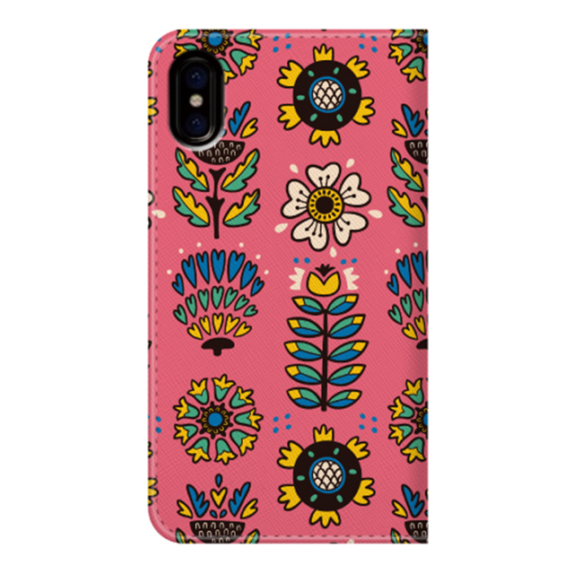 【iPhoneXS/X ケース】手帳型ケース (nordic flower)goods_nameサブ画像