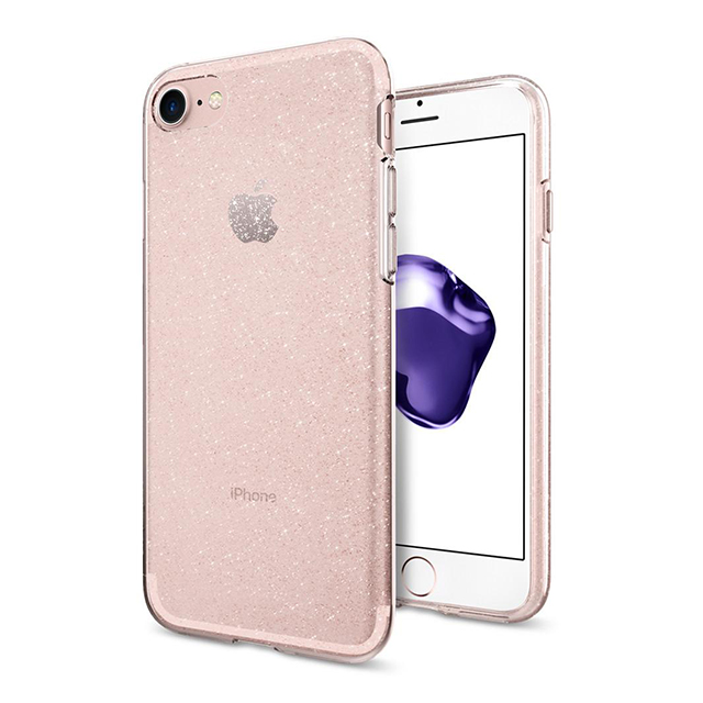 【iPhone8/7 ケース】Liquid Crystal Glitter (Rose Quartz)goods_nameサブ画像