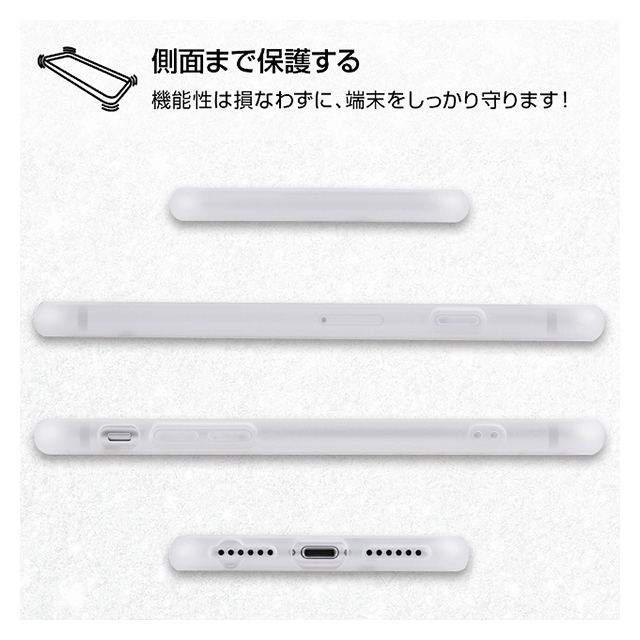 【iPhoneSE(第3/2世代)/8/7/6s/6 ケース】ディズニーキャラクター/TPUソフトケース (メタルドローイング/ミッキー)goods_nameサブ画像