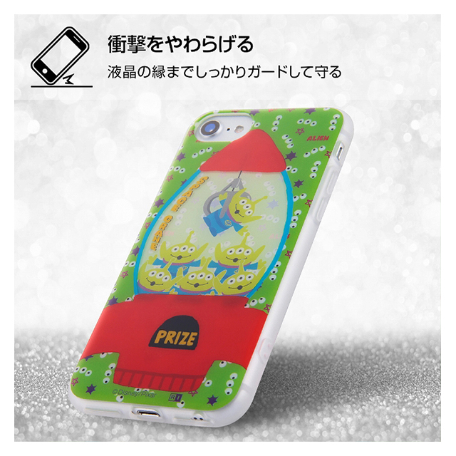 【iPhoneSE(第3/2世代)/8/7/6s/6 ケース】ディズニー・ピクサーキャラクター/TPUソフトケース (レイヤーアート/エイリアン)goods_nameサブ画像