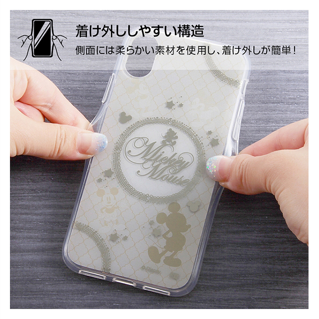 【iPhoneXS/X ケース】ディズニーキャラクター/TPUソフトケース (メタルドローイング/ミニー)goods_nameサブ画像