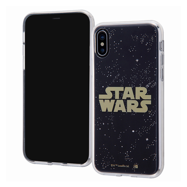 【iPhoneXS/X ケース】スター・ウォーズ/TPUソフトケース (メタルドローイング/ゴールドロゴ)goods_nameサブ画像