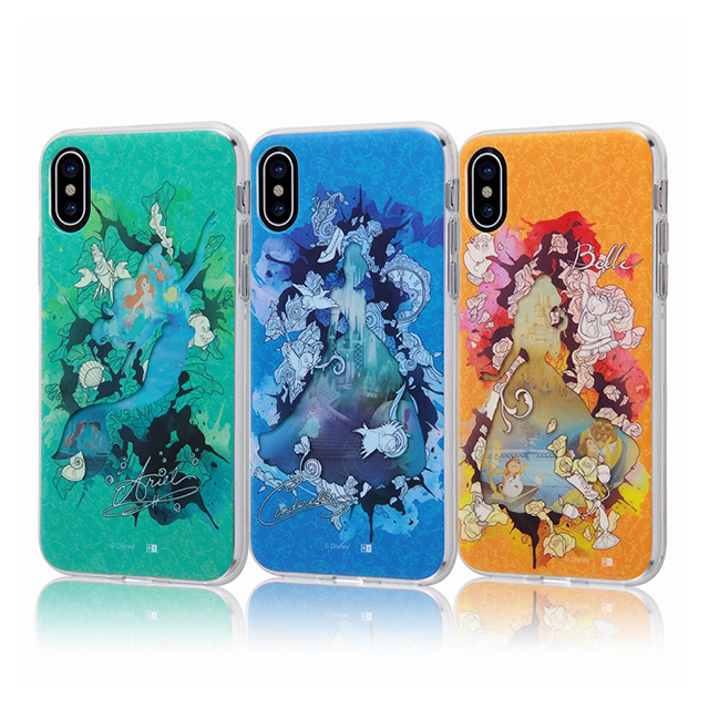 【iPhoneXS/X ケース】ディズニーキャラクター/TPUソフトケース (レイヤーアート/アリエル)goods_nameサブ画像