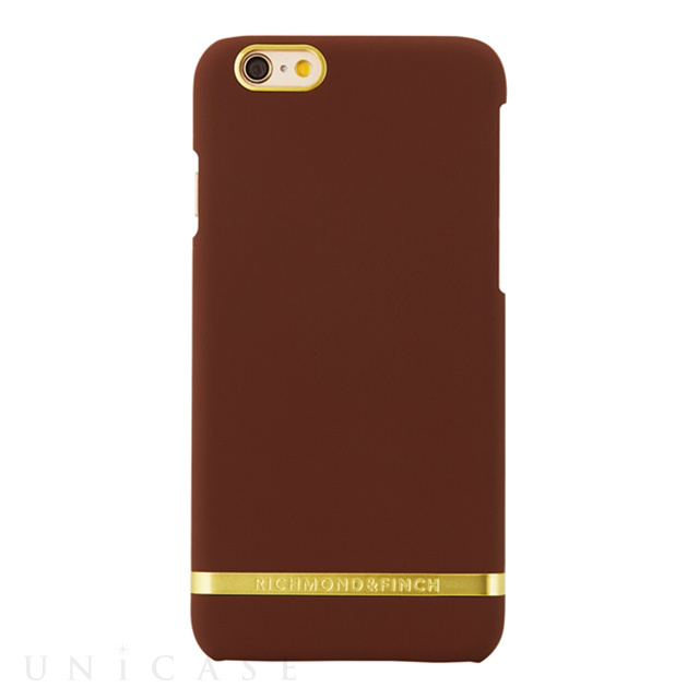 【iPhone6s/6 ケース】R＆F Classic (Satin/Choco)