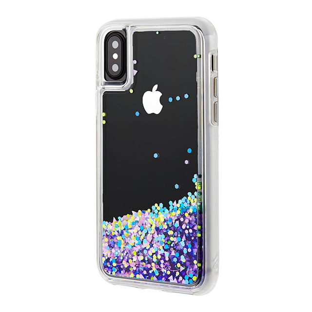 【iPhoneXS/X ケース】Waterfall Case (Glow Purple)サブ画像