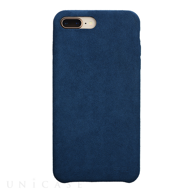 【iPhone8 Plus/7 Plus ケース】Ultrasuede Air jacket (Blue)