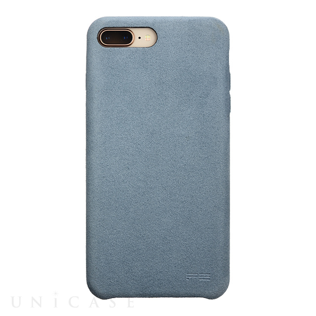 【iPhone8 Plus/7 Plus ケース】Ultrasuede Air jacket (Sky)