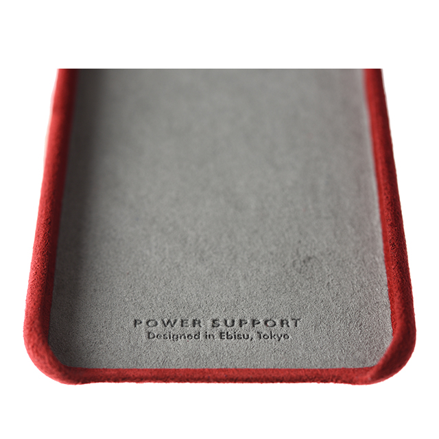 【iPhone8 Plus/7 Plus ケース】Ultrasuede Air jacket (Red)サブ画像