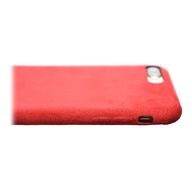 【iPhone8 Plus/7 Plus ケース】Ultrasuede Air jacket (Red)サブ画像