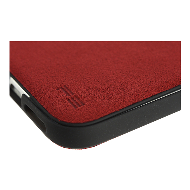 【iPhoneX ケース】Ultrasuede Flip Case (Red)サブ画像