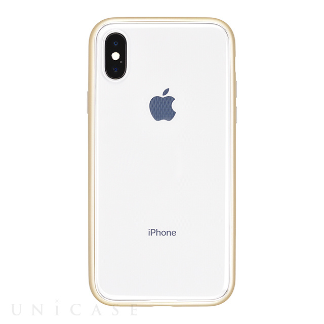 【iPhoneX ケース】Shock proof Air Jacket (Rubber Gold)