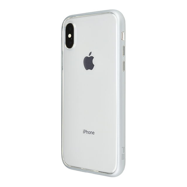 【iPhoneX ケース】Shock proof Air Jacket (Rubber Silver)サブ画像