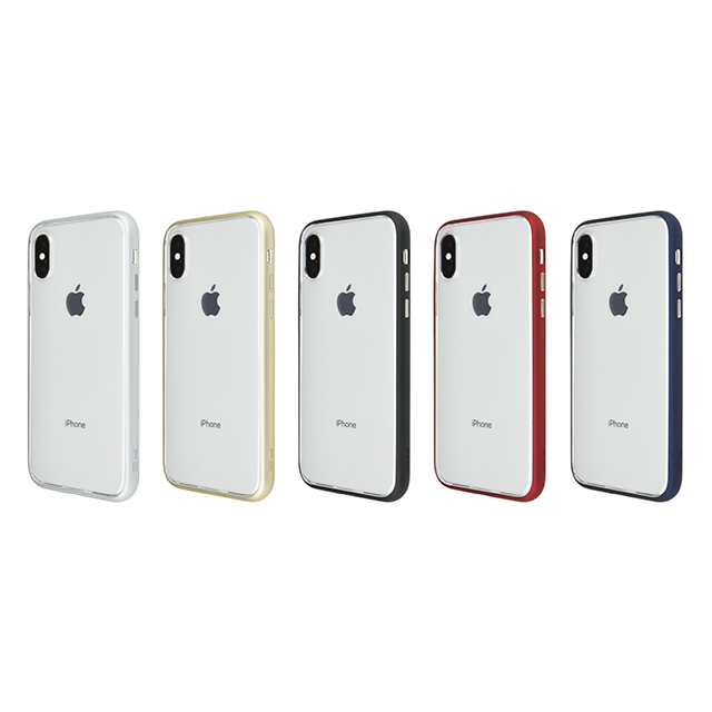 【iPhoneX ケース】Shock proof Air Jacket (Rubber Red)サブ画像