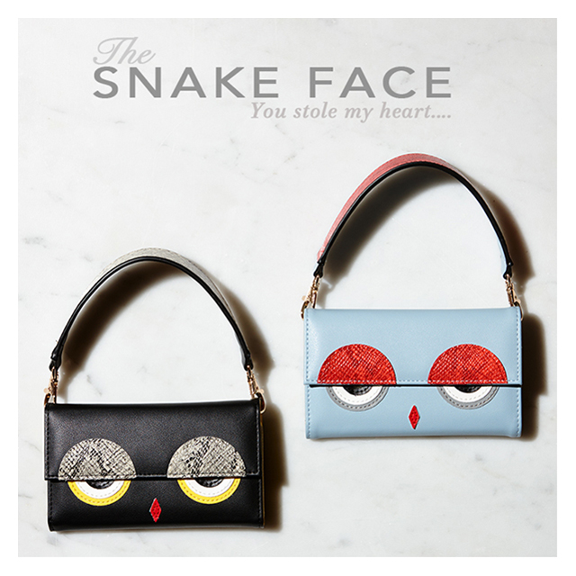 【iPhoneXS/X ケース】SnakeFace (ブラック)goods_nameサブ画像