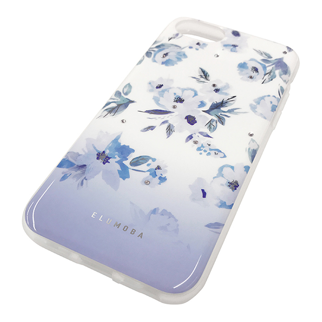 【iPhoneSE(第2世代)/8/7/6s/6 ケース】ELUMOBA fleurs bleue caseサブ画像