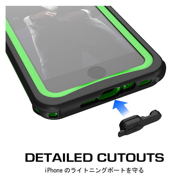 【iPhoneSE(第3/2世代)/8/7 ケース】Nautical (Green)goods_nameサブ画像