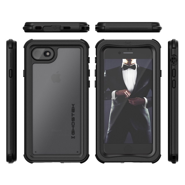 【iPhoneSE(第3/2世代)/8/7 ケース】Nautical (Black)サブ画像