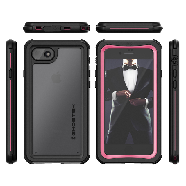 【iPhoneSE(第3/2世代)/8/7 ケース】Nautical (Pink)goods_nameサブ画像