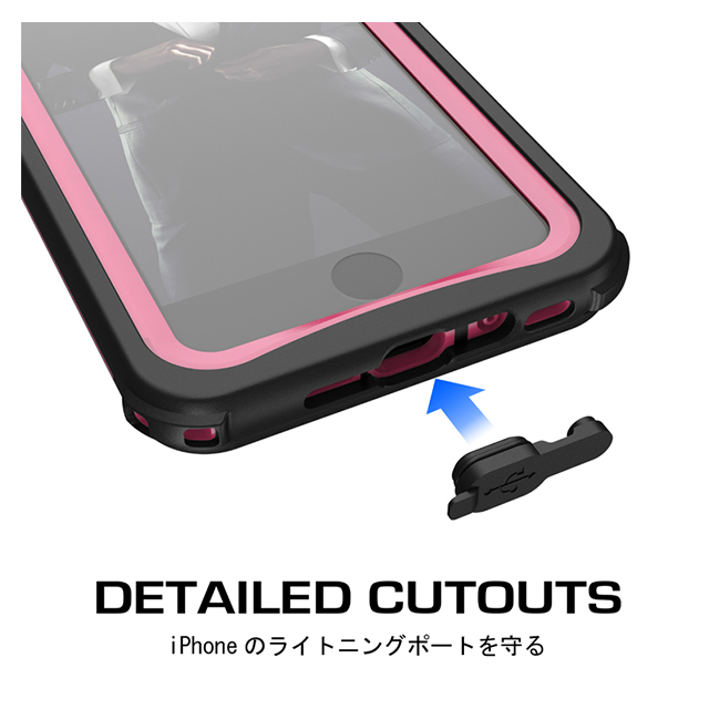 【iPhoneSE(第3/2世代)/8/7 ケース】Nautical (Pink)goods_nameサブ画像