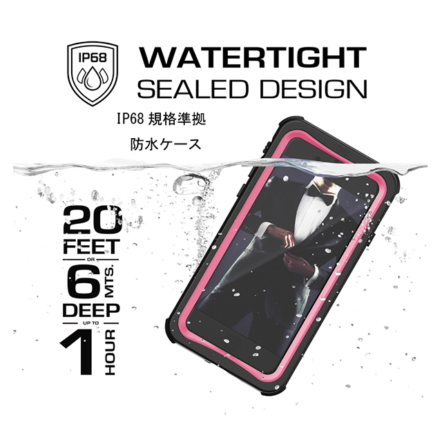 【iPhoneSE(第3/2世代)/8/7 ケース】Nautical (Pink)サブ画像