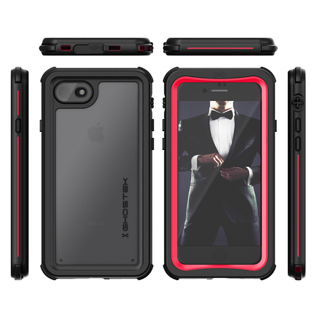 【iPhoneSE(第3/2世代)/8/7 ケース】Nautical (Red)goods_nameサブ画像