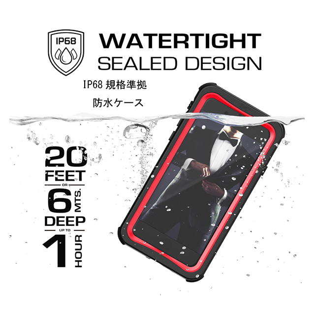 【iPhoneSE(第3/2世代)/8/7 ケース】Nautical (Red)goods_nameサブ画像