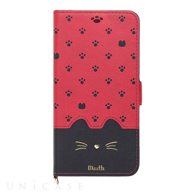 【iPhoneXS/X ケース】Minette (Red-Black)