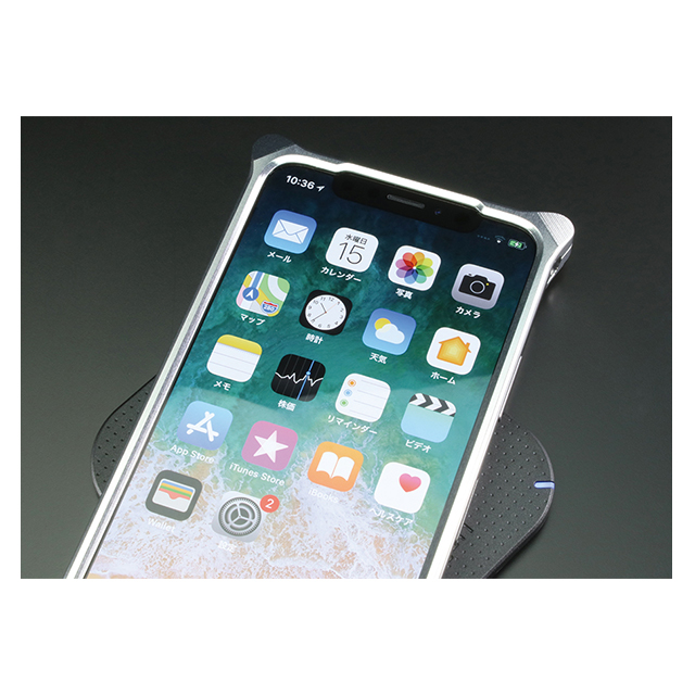 【iPhoneXS/X ケース】ソリッドバンパー (シャンパンゴールド)goods_nameサブ画像