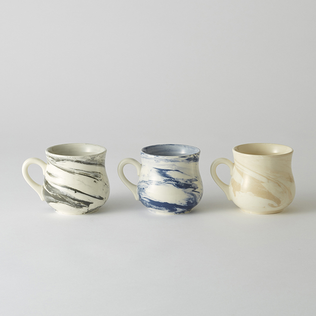 MARBLE MUG GY / マーブル マグカップ グレーサブ画像