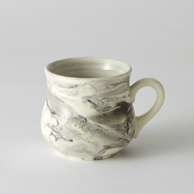 MARBLE MUG GY / マーブル マグカップ グレーサブ画像