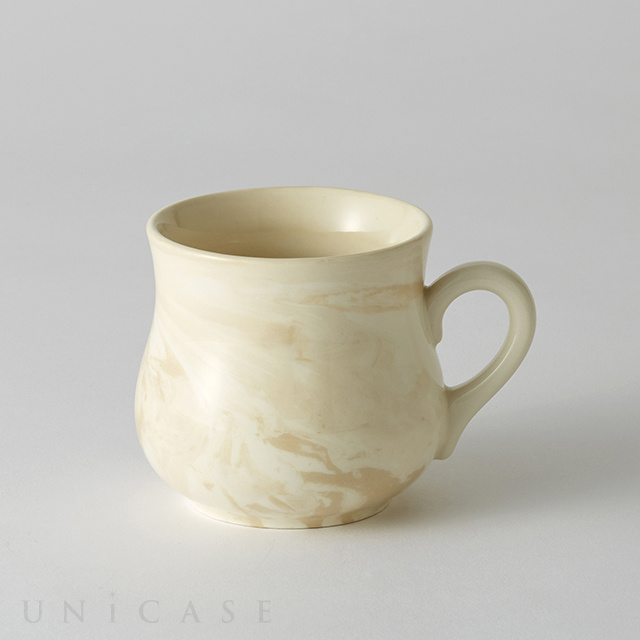 MARBLE MUG IV / マーブル マグカップ アイボリー