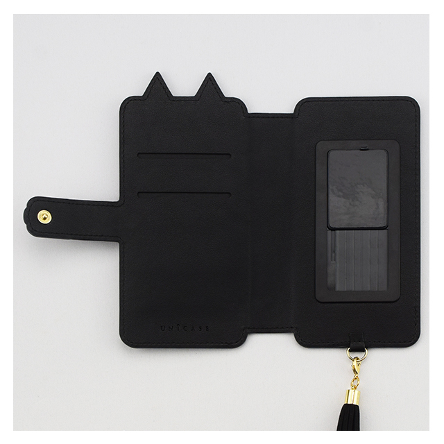 【マルチ スマホケース】Tassel Tail Cat MULTI Case (BLACK)サブ画像