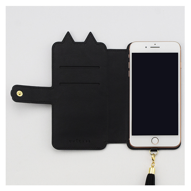 【マルチ スマホケース】Tassel Tail Cat MULTI Case (BLACK)goods_nameサブ画像