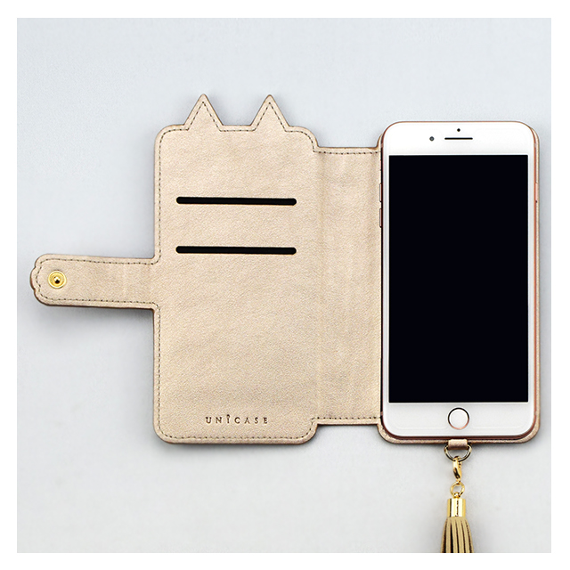 【マルチ スマホケース】Tassel Tail Cat MULTI Case (GOLD)サブ画像