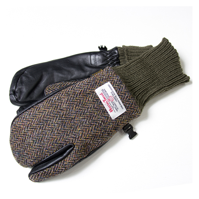 AUZA HARRIS TWEED (BROWN HERRINGBONE) Mサブ画像