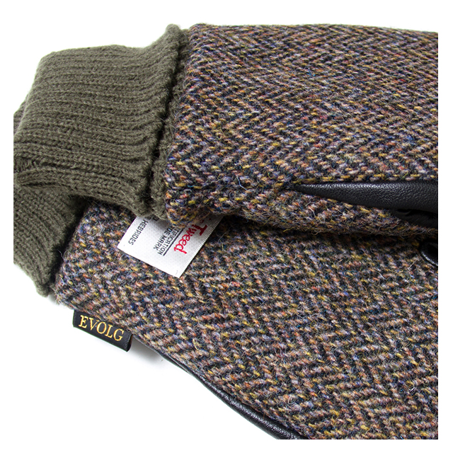 AUZA HARRIS TWEED (BROWN HERRINGBONE) Mサブ画像