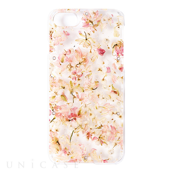 【iPhone8/7 ケース】ACRYLIC FLOWER CASE (PINK)