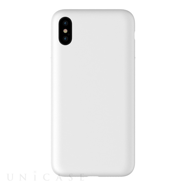 【iPhoneX ケース】MYNUS iPhoneX CASE (マットホワイト)