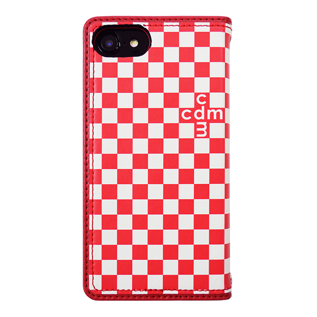 【iPhoneSE(第3/2世代)/8/7/6s/6 ケース】cdm ベーシック (市松模様 レッド)goods_nameサブ画像