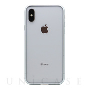 【iPhoneX ケース】METAL BUMPER (PLAIN SILVER)