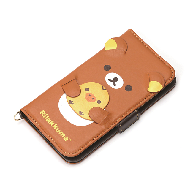 【iPhoneXS/X ケース】フリップカバー (リラックマ/ダイカット)goods_nameサブ画像