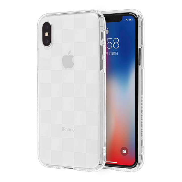 【iPhoneX ケース】HIGHEND BERRY TPUソフトケース (チェッカード)サブ画像