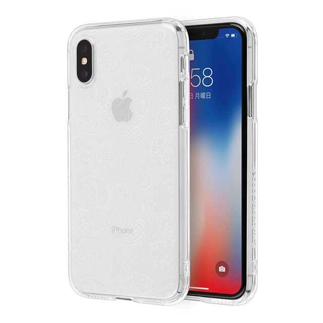 【iPhoneX ケース】HIGHEND BERRY TPUソフトケース (ペイズリー)goods_nameサブ画像