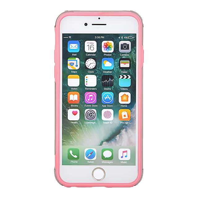 【iPhoneSE(第3/2世代)/8/7/6s/6 ケース】Nikukyu Hybrid Case (Rose Gold)サブ画像