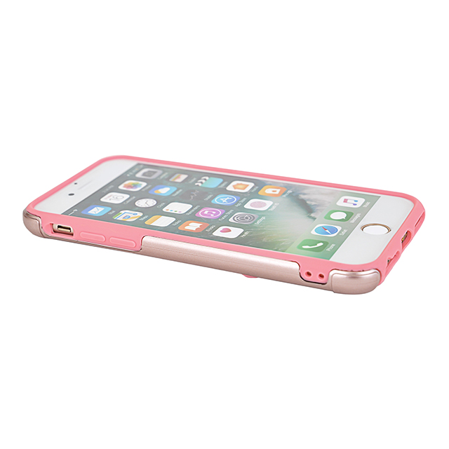 【iPhoneSE(第3/2世代)/8/7/6s/6 ケース】Nikukyu Hybrid Case (Rose Gold)サブ画像