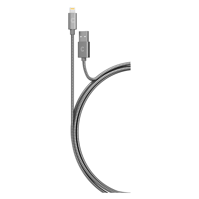 3ft Stainless Steel Lightning Cables (Silver)goods_nameサブ画像
