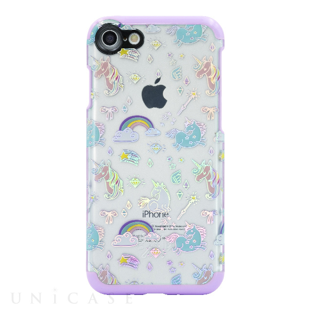 【iPhoneSE(第3/2世代)/8/7 ケース】Case Study Clear Case (Unicorns)