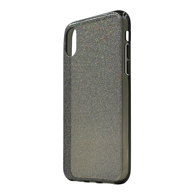 【iPhoneXS/X ケース】Clear Glitter Case (Black)goods_nameサブ画像